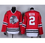 nhl jerseys chicago blackhawks #2 keith red [2014 new]