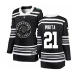 Women's Chicago Blackhawks #21 Stan Mikita Black 2019 Winter Classic Fanatics Branded Breakaway NHL Jersey