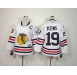 women nhl jerseys chicago blackhawks #19 toews white[2015 winter classic]