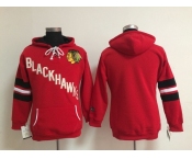 women nhl jerseys chicago blackhawks blank red[pullover hooded sweatshirt]
