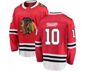 Youth Chicago Blackhawks #10 Patrick Sharp Fanatics Branded Red Home Breakaway NHL Jersey