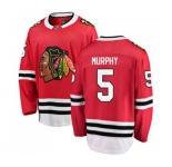 Youth Chicago Blackhawks #5 Connor Murphy Fanatics Branded Red Home Breakaway NHL Jersey