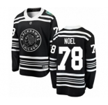 Youth Chicago Blackhawks #78 Nathan Noel Black 2019 Winter Classic Fanatics Branded Breakaway NHL Jersey