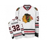 Youth Reebok Chicago Blackhawks #32 Michal Rozsival Authentic White Away NHL Jersey