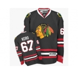 Youth Reebok Chicago Blackhawks #67 Tanner Kero Premier Black Third NHL Jersey