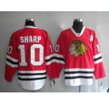 youth nhl chicago blackhawks #10 sharp red