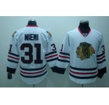 youth nhl chicago blackhawks #31 niemi white