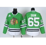 youth nhl jerseys chicago blackhawks #65 shaw green