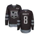Los Angeles Kings #8 Drew Doughty Black 1917-2017 100th Anniversary Stitched NHL Jersey