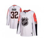 Men Adidas Los Angeles Kings #32 Jonathan Quick White 2018 All-Star Pacific Division Authentic Stitched NHL Jersey