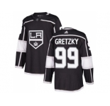 Youth Adidas Los Angeles Kings #99 Wayne Gretzky Black Home Authentic Stitched NHL Jersey