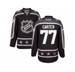 Youth Reebok Los Angeles Kings #77 Jeff Carter Authentic Black Pacific Division 2017 All-Star NHL Jersey