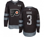 Adidas Philadelphia Flyers #3 Radko Gudas Premier Black 1917-2017 100th Anniversary NHL Jersey