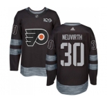 Adidas Philadelphia Flyers #30 Michal Neuvirth Premier Black 1917-2017 100th Anniversary NHL Jersey