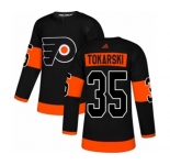 Adidas Philadelphia Flyers #35 Dustin Tokarski Authentic Black Alternate NHL Jersey
