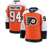 Men's Philadelphia Flyers #94 Porter Martone Orange Home stitched Hockey Jersey