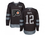 Philadelphia Flyers #12 Michael Raffl Black 1917-2017 100th Anniversary Stitched NHL Jersey