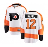 Philadelphia Flyers #12 Michael Raffl Fanatics Branded White Away Breakaway NHL Jersey