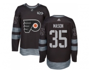 Philadelphia Flyers #35 Steve Mason Black 1917-2017 100th Anniversary Stitched NHL Jersey