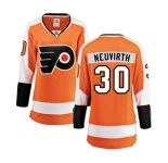 Women Philadelphia Flyers #30 Michal Neuvirth Fanatics Branded Orange Home Breakaway NHL Jersey