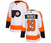 Youth Adidas Philadelphia Flyers #19 Nolan Patrick Authentic White Away NHL Jersey