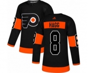 Youth Adidas Philadelphia Flyers #8 Robert Hagg Premier Black Alternate NHL Jersey