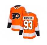 Youth Adidas Philadelphia Flyers #93 Jakub Voracek Orange Home Authentic Stitched NHL Jersey