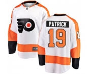 Youth Philadelphia Flyers #19 Nolan Patrick Fanatics Branded White Away Breakaway NHL Jersey