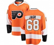 Youth Philadelphia Flyers #68 Jaromir Jagr Fanatics Branded Orange Home Breakaway NHL Jersey
