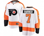 Youth Philadelphia Flyers #7 Bill Barber Fanatics Branded White Away Breakaway NHL Jersey