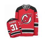 Men's Reebok New Jersey Devils #31 Scott Wedgewood Authentic Red Home NHL Jersey