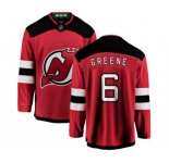 New Jersey Devils #6 Andy Greene Fanatics Branded Red Home Breakaway Hockey Jersey