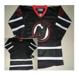 nhl jerseys new jersey devils blank black ice