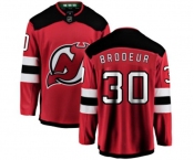 Youth New Jersey Devils #30 Martin Brodeur Fanatics Branded Red Home Breakaway Hockey Jersey
