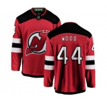 Youth New Jersey Devils #44 Miles Wood Fanatics Branded Red Home Breakaway Hockey Jersey