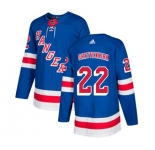 Adidas New York Rangers #22 Kevin Shattenkirk Premier Royal Blue Home NHL Jersey