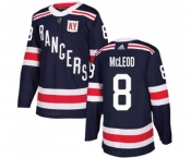 Adidas New York Rangers #8 Cody McLeod Authentic Navy Blue 2018 Winter Classic NHL Jersey