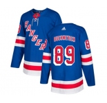 Adidas New York Rangers #89 Pavel Buchnevich Authentic Royal Blue Home NHL Jersey