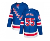 Men Adidas New York Rangers #55 Nick Holden Royal Blue Home Authentic Stitched NHL Jersey