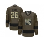 New York Rangers #26 Joe Kocur Green Salute to Service Stitched NHL Jersey