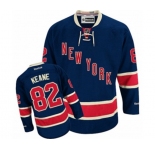 Reebok New York Rangers #82 Joey Keane Authentic Navy Blue Third NHL Jersey