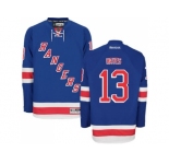 Youth New York Rangers #13 Kevin Hayes Blue Home Stitched NHL Jersey