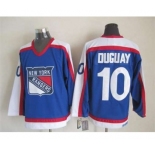 nhl jerseys new york rangers #10 duguay blue[duguay][2015 new]
