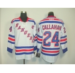 nhl jerseys new york rangers #24 callahan white[2011 new]