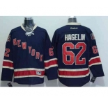 nhl jerseys new york rangers #62 hagelin dk.blue[85th]