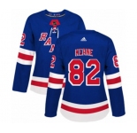 Women Adidas New York Rangers #82 Joey Keane Premier Royal Blue Home NHL Jersey