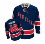 Women Reebok New York Rangers #48 Brett Howden Authentic Navy Blue Third NHL Jersey