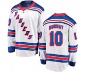 Youth New York Rangers #10 Ron Duguay Fanatics Branded White Away Breakaway NHL Jersey