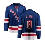 Youth New York Rangers #8 Kevin Klein Fanatics Branded Royal Blue Home Breakaway NHL Jersey