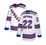 Youth Reebok New York Rangers #22 Kevin Shattenkirk Authentic White Away NHL Jersey